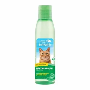 8oz Tropiclean FB Dental Solution for Cats - Hygiene